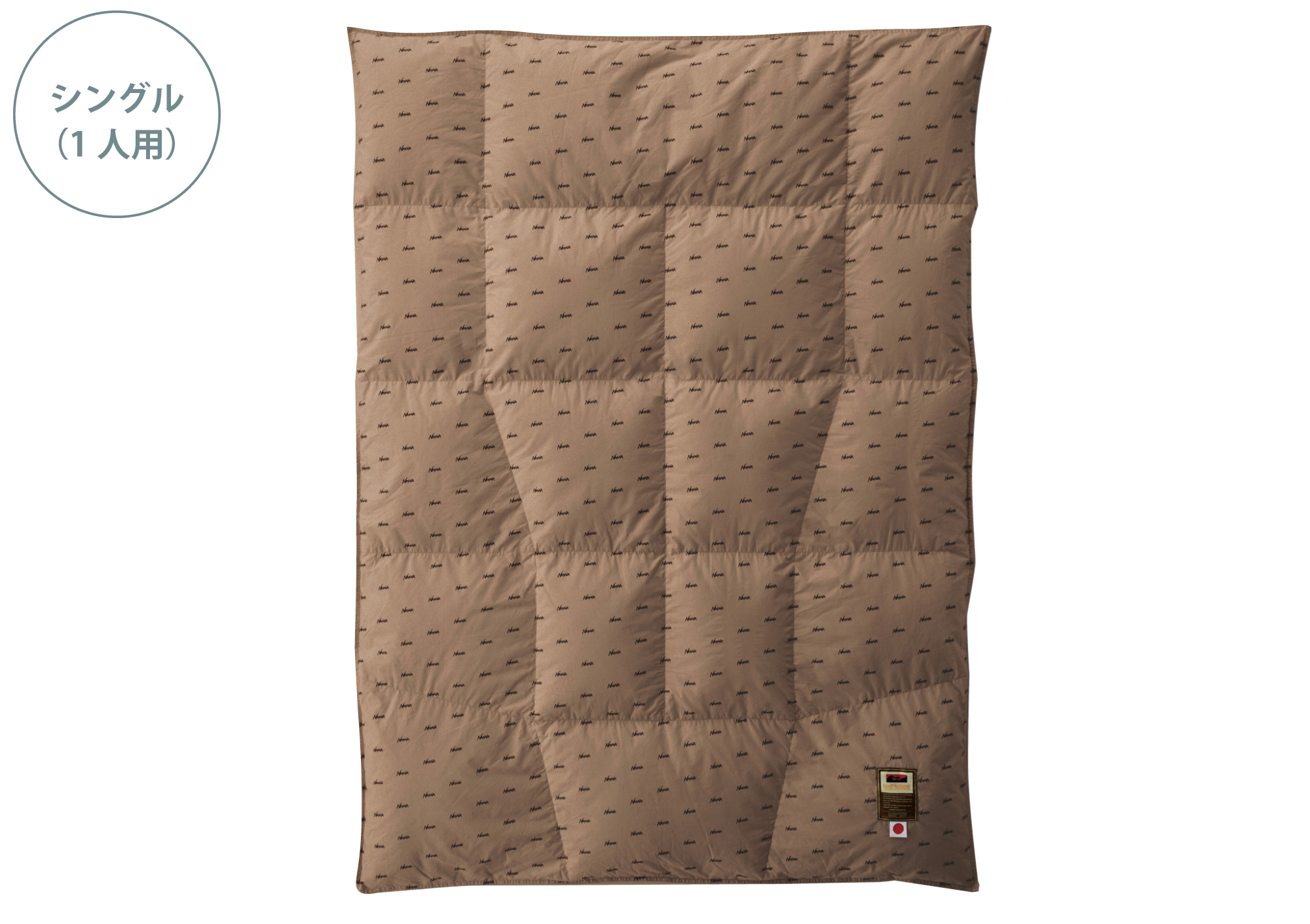 DOWN DUVET MIDWEIGHT SINGLE DX （MUMMY）